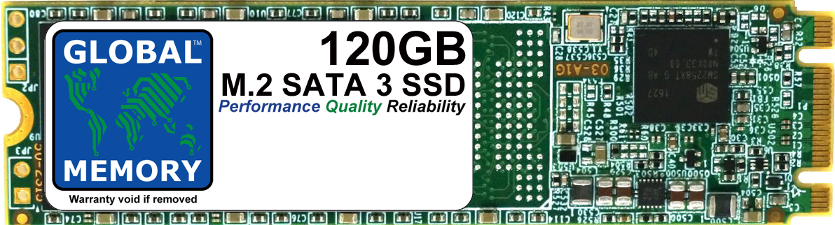 120GB M.2 2280 NGFF SATA 3 SSD FOR LAPTOPS / DESKTOP PCs / SERVERS / WORKSTATIONS
